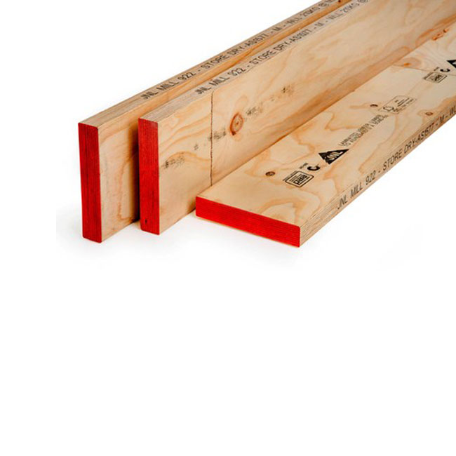 two time hot pressing LVL scaffolding plank for construction