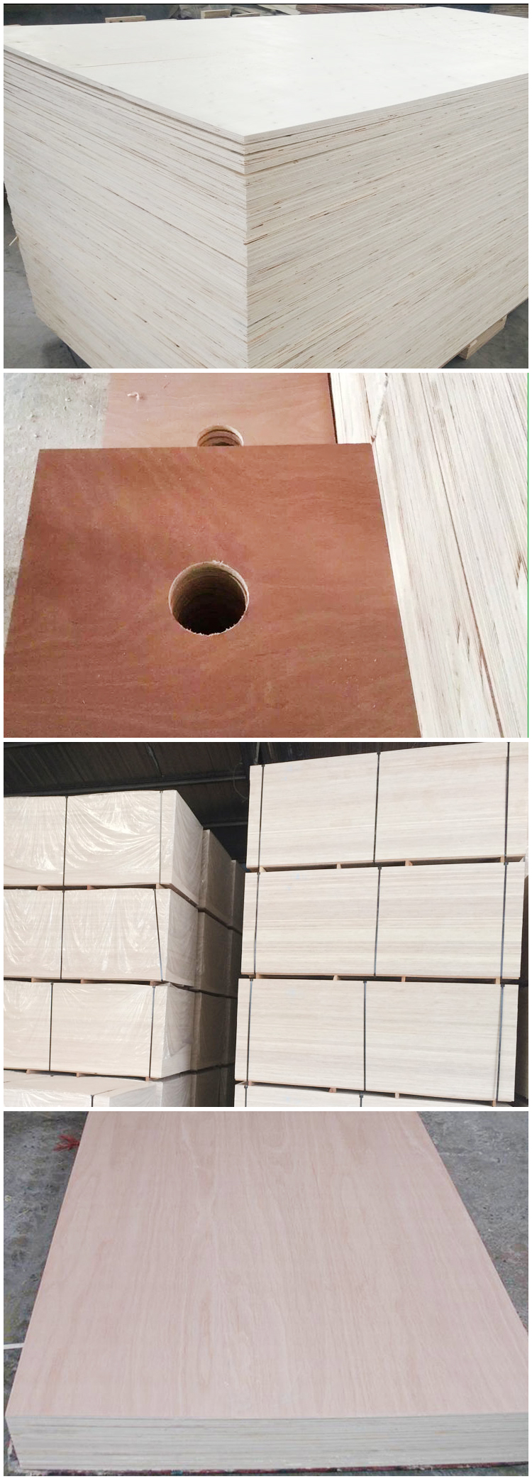 good price poplar commercial plywood for packing(图3)